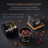 5Loaf2Fish Shilajit Gummies in a bowl with fresh ingredients