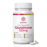 6SKINS Liposomal Glutathione Supplement 510mg front view