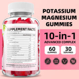 GrnLife Potassium Magnesium Gummies side view showing ingredients