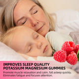 GrnLife Potassium Magnesium Gummies showing serving size