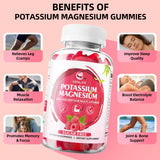 GrnLife Potassium Magnesium Gummies bottle with label
