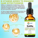 7c SAMe Liquid Supplement packaging side view