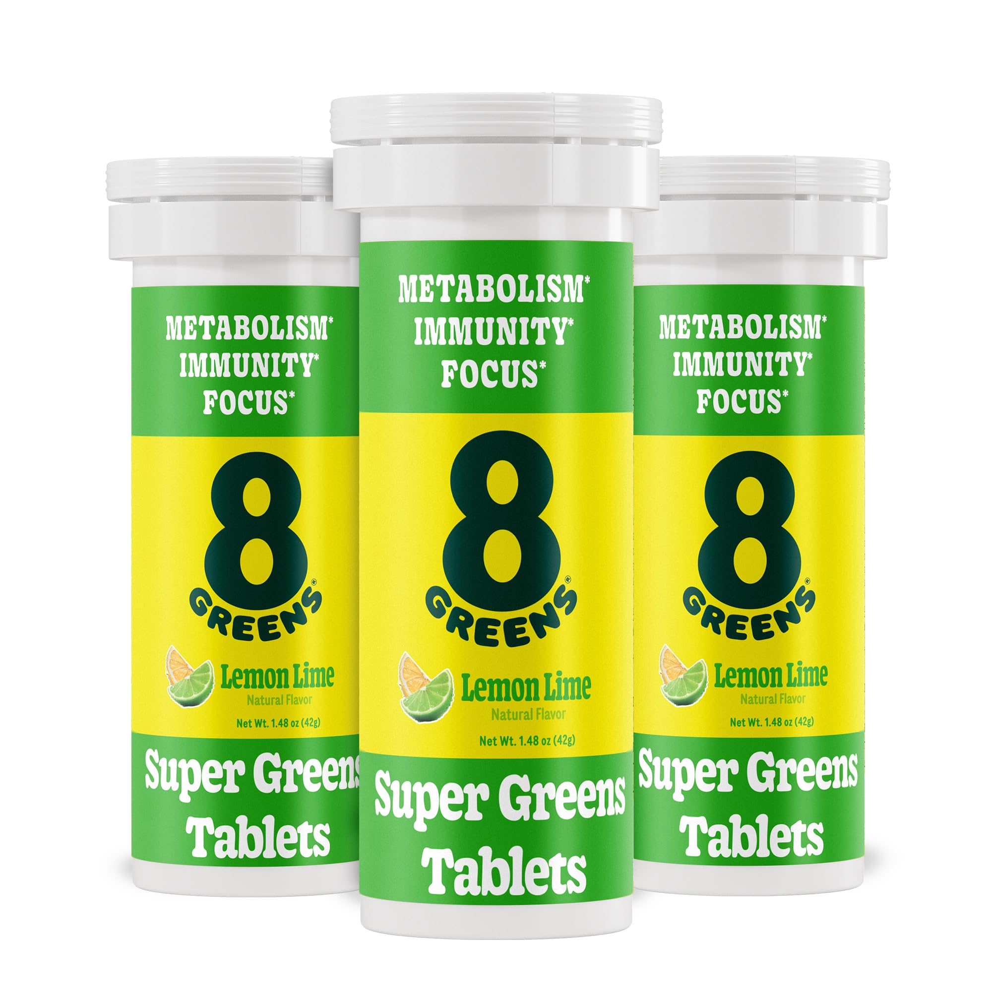 8Greens Blended Vitamin & Mineral Supplement front view