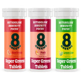 8Greens Daily Greens effervescent tablets front view