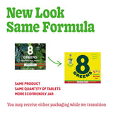 8Greens Daily Greens effervescent tablets with fresh fruits