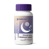 9 YOUNG-BASIC Melatonin 200mcg Sleep Supplement packaging