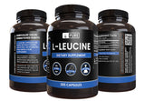 90 Day Supply of L-Leucine Capsules packaging
