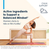 a balanced routine Maintenance 5-HTP supplement bottle side view