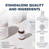 a balanced routine Maintenance Buffered Vitamin C 500mg bottle side view
