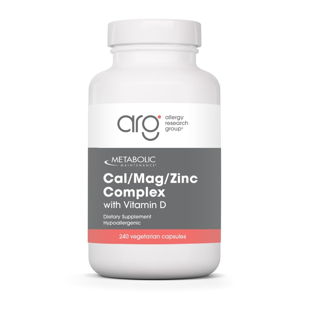 a balanced routine Maintenance Calcium Magnesium Zinc D3 Supplement front view