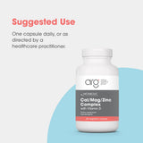 a balanced routine Maintenance Calcium Magnesium Zinc D3 Supplement packaging