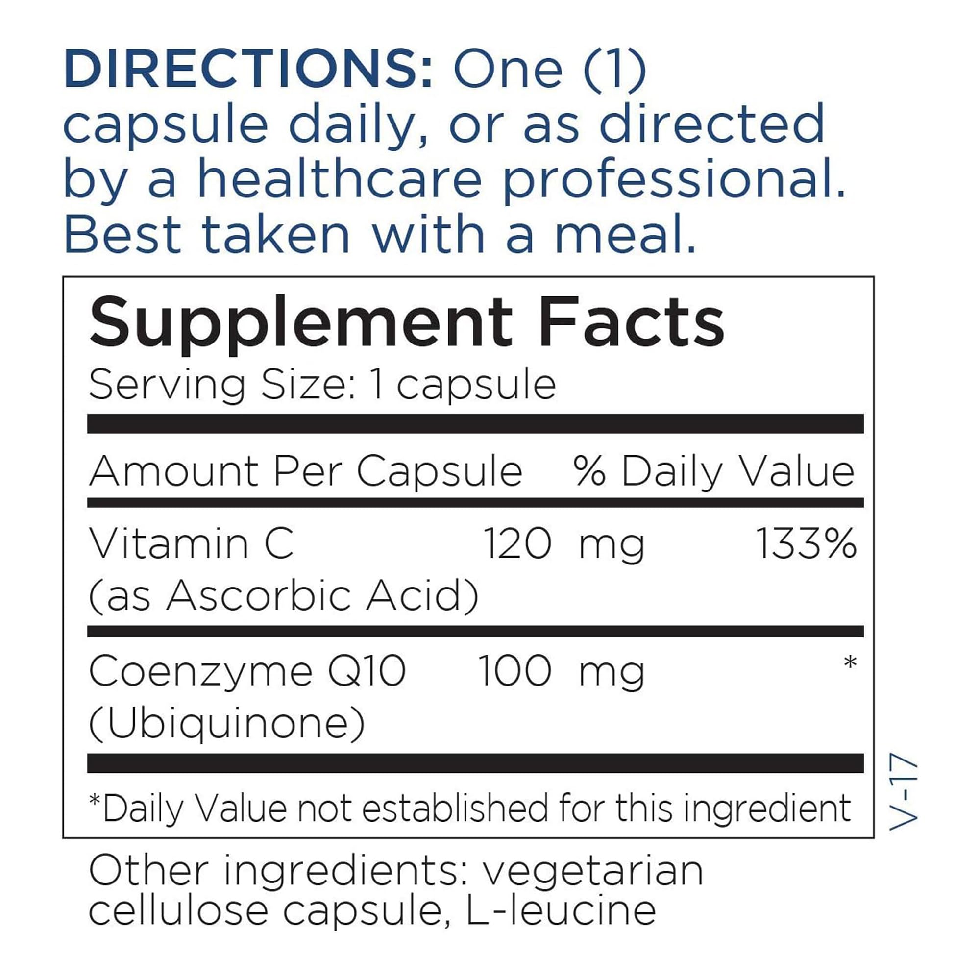 a balanced routine Maintenance CoQ10 100 mg supplement usage instructions