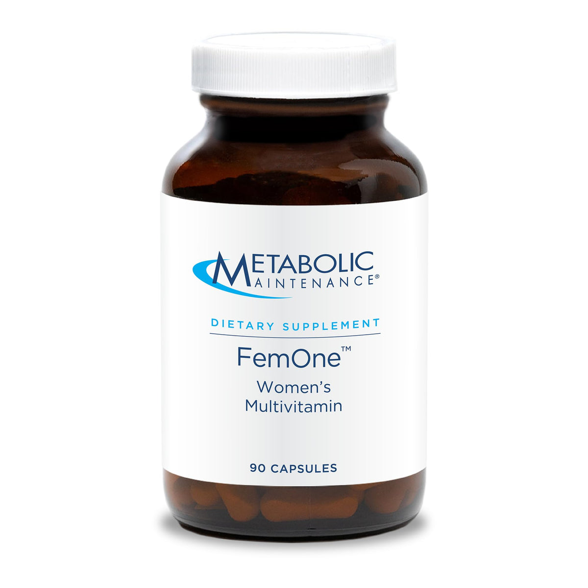 a balanced routine Maintenance FemOne Women's Multivitamin 100 Capsules front view