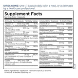 a balanced routine Maintenance FemOne Women's Multivitamin 100 Capsules ingredients list