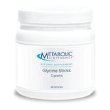 a balanced routine Maintenance Glycine Sticks packaging front view