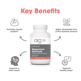 a balanced routine Maintenance Magnesium Glycinate supplement packaging