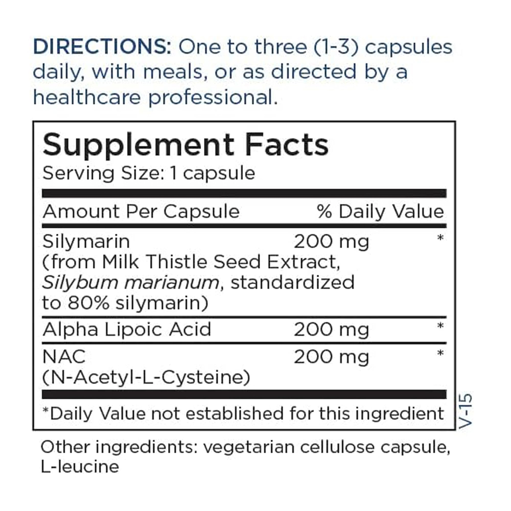 a balanced routine Maintenance Milk Thistle Supplement in its packaging