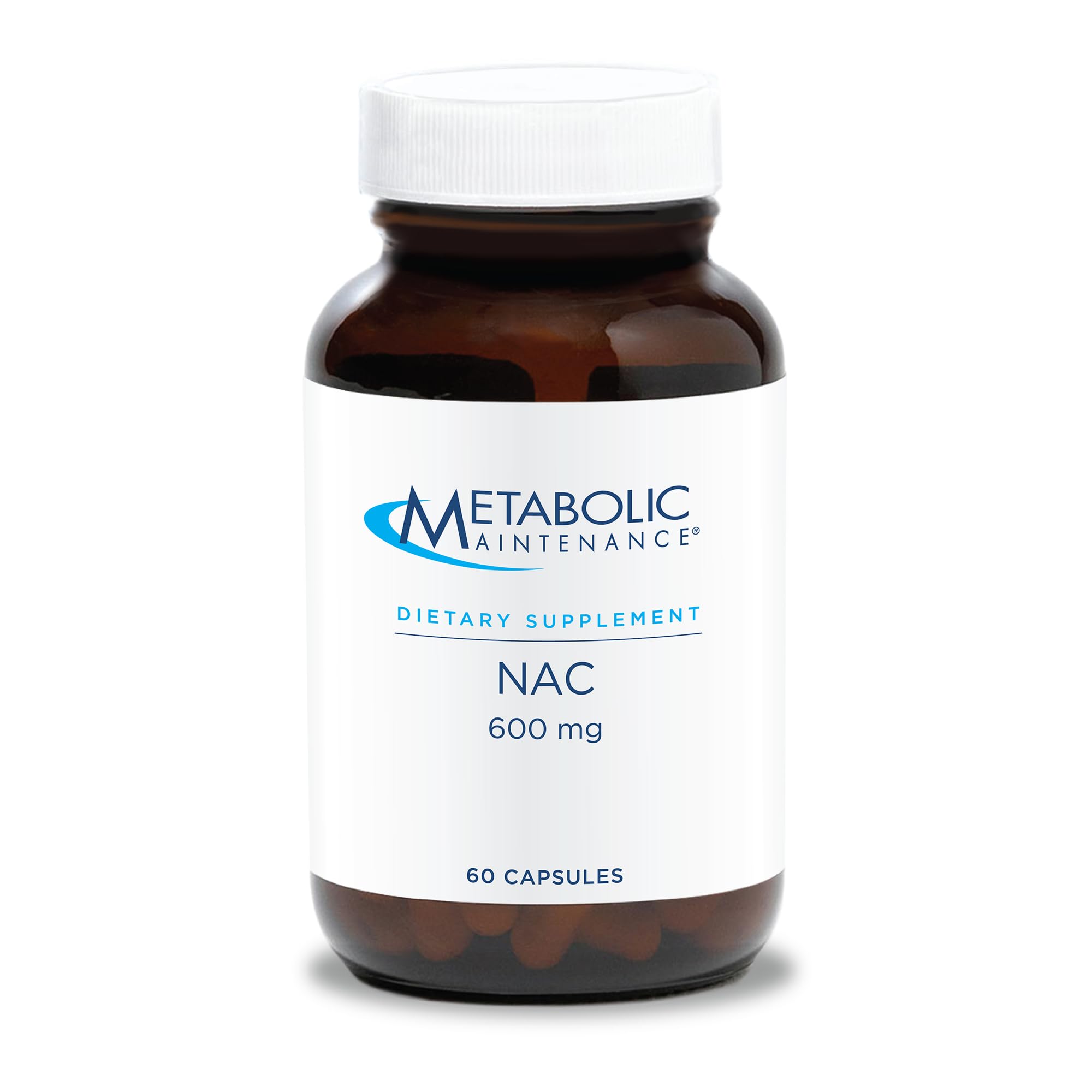a balanced routine Maintenance NAC Supplement 600mg front view of bottle