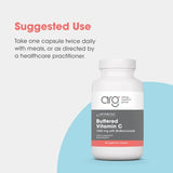 a balanced routine Maintenance Vitamin C Buffered Capsules 500mg bottle with label
