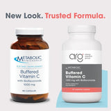 a balanced routine Maintenance Vitamin C Buffered Capsules 500mg packaging details