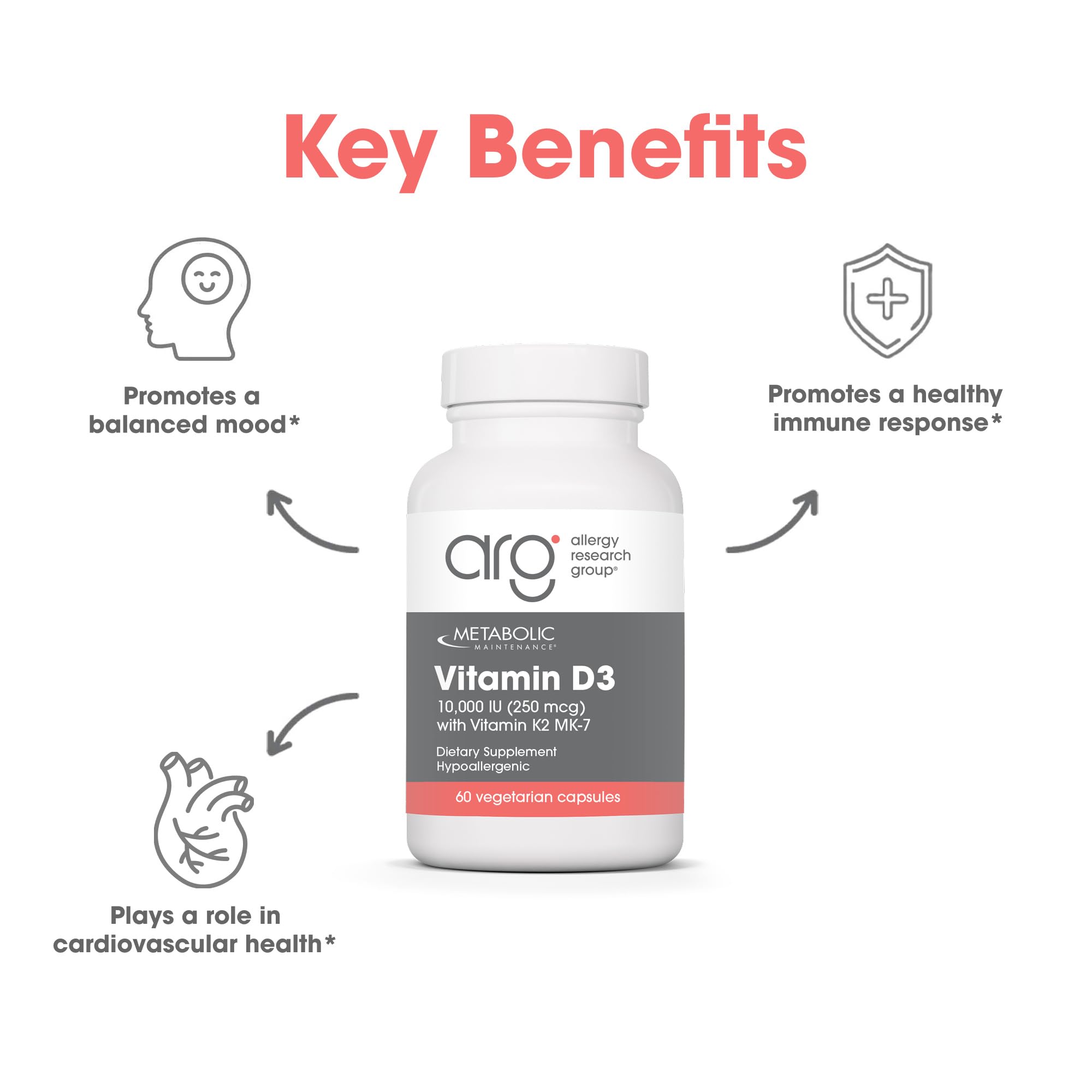a balanced routine Maintenance Vitamin D3 150g packaging