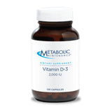 a balanced routine Maintenance Vitamin D3 2000 IU supplement bottle front view