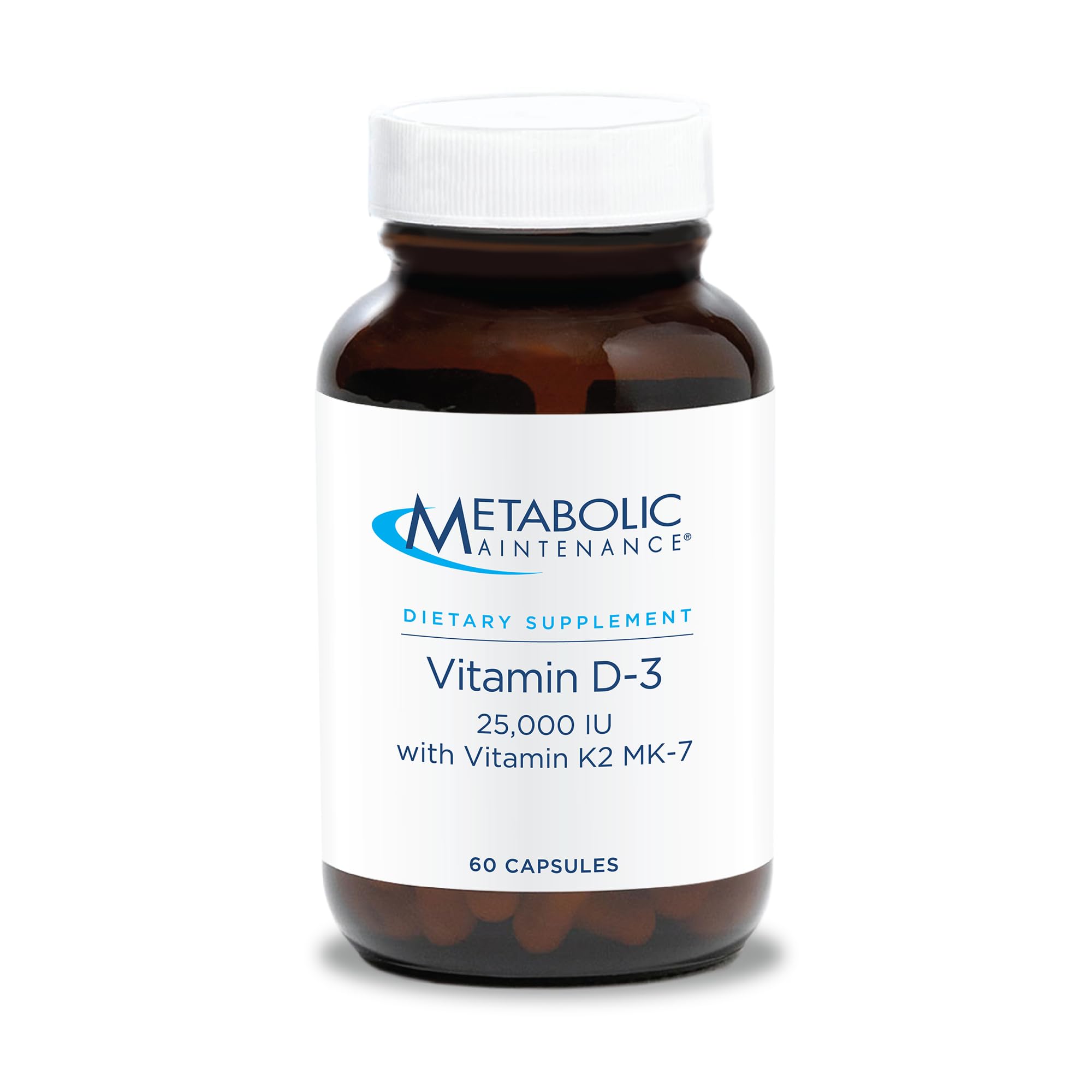 a balanced routine Maintenance Vitamin D3 & K2 MK-7 supplement bottle front view