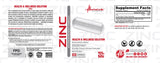 a balanced routine Nutrition Zinc Supplement 109g packaging