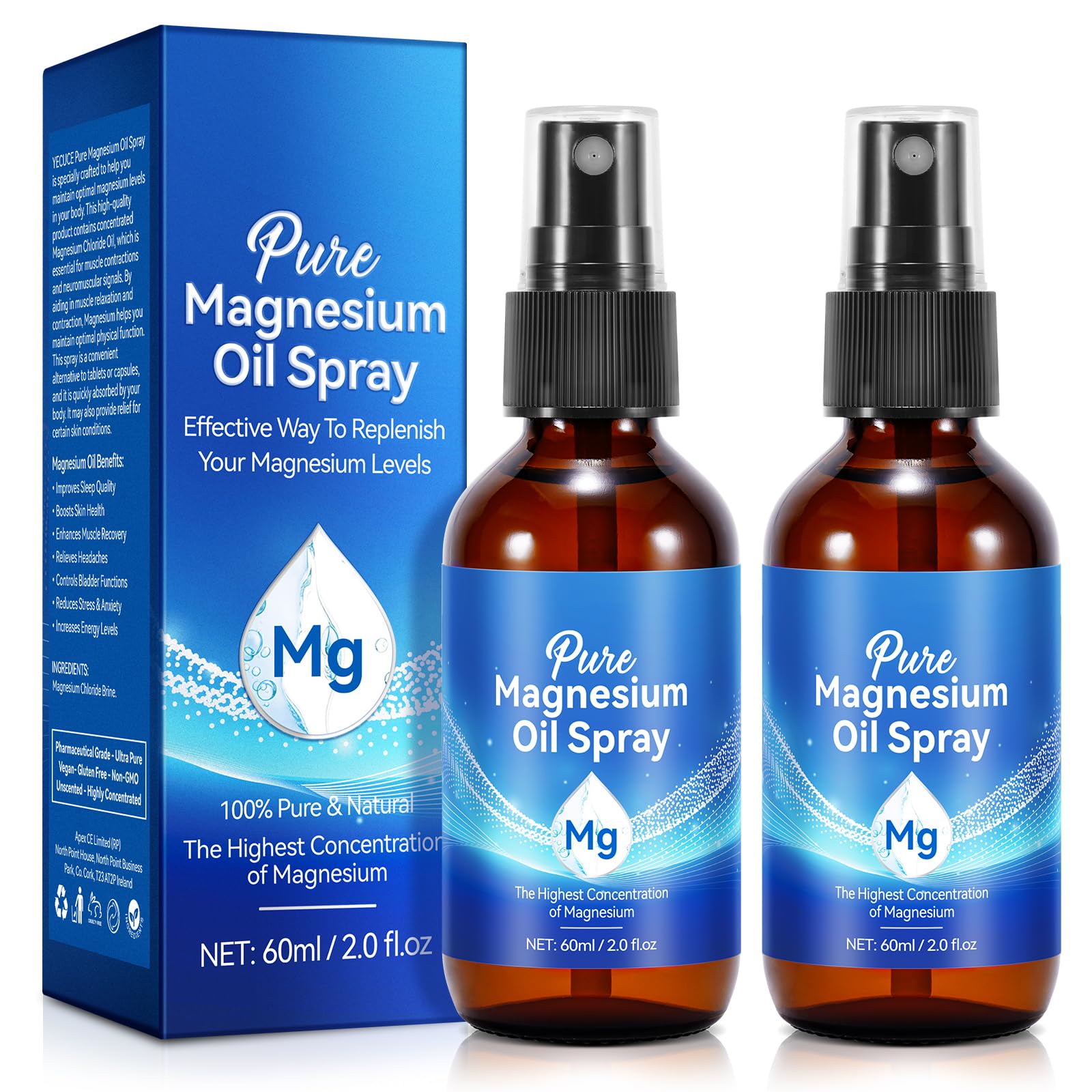 A r b c r n Magnesium Spray 290g front view