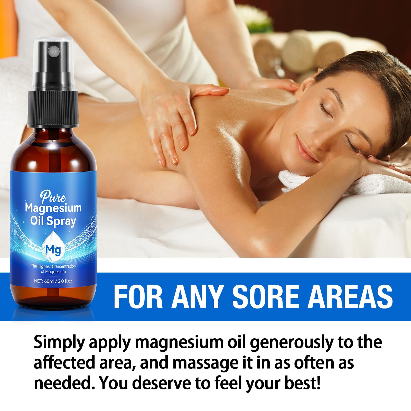 A r b c r n Magnesium Spray 290g lifestyle scene