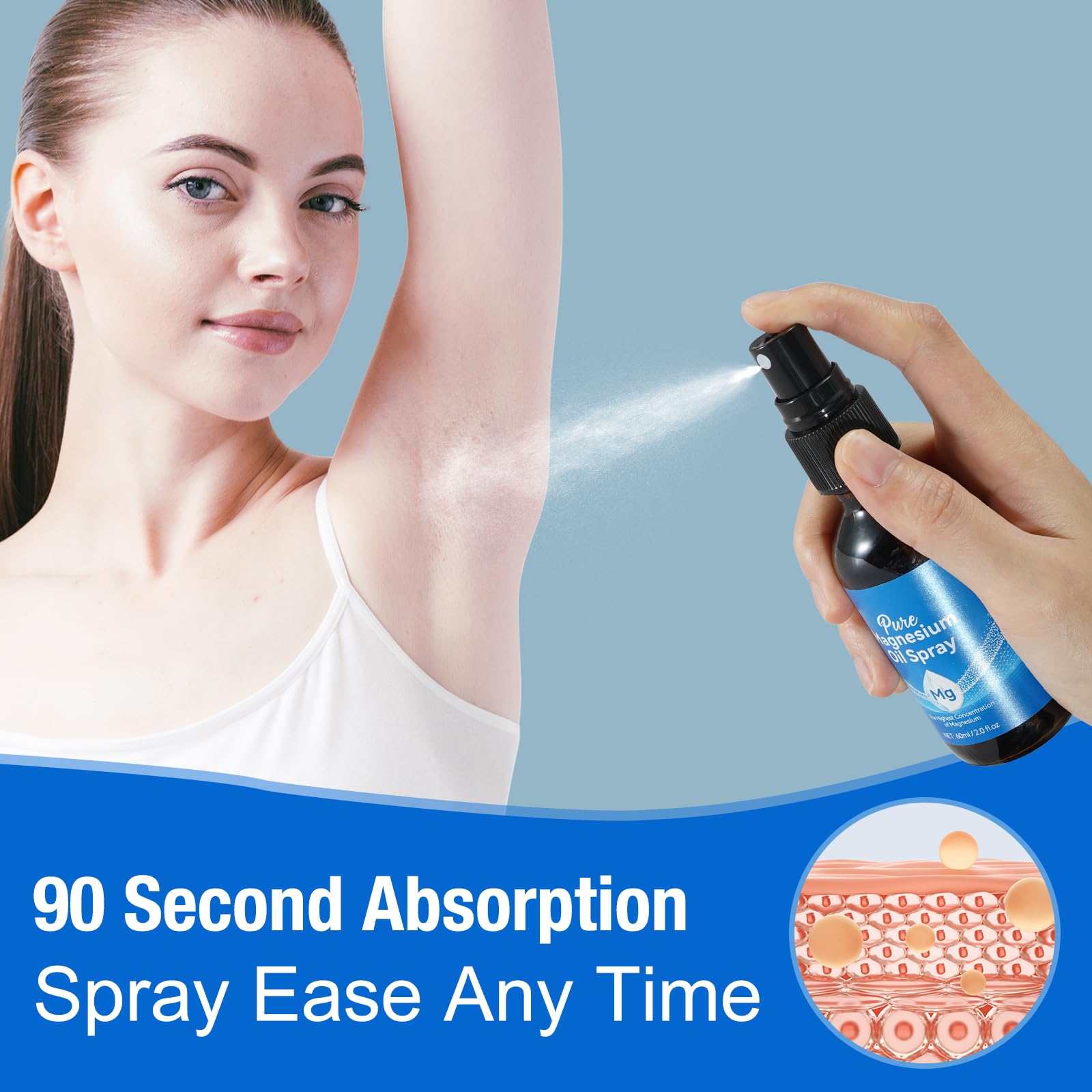 A r b c r n Magnesium Spray 290g packaging