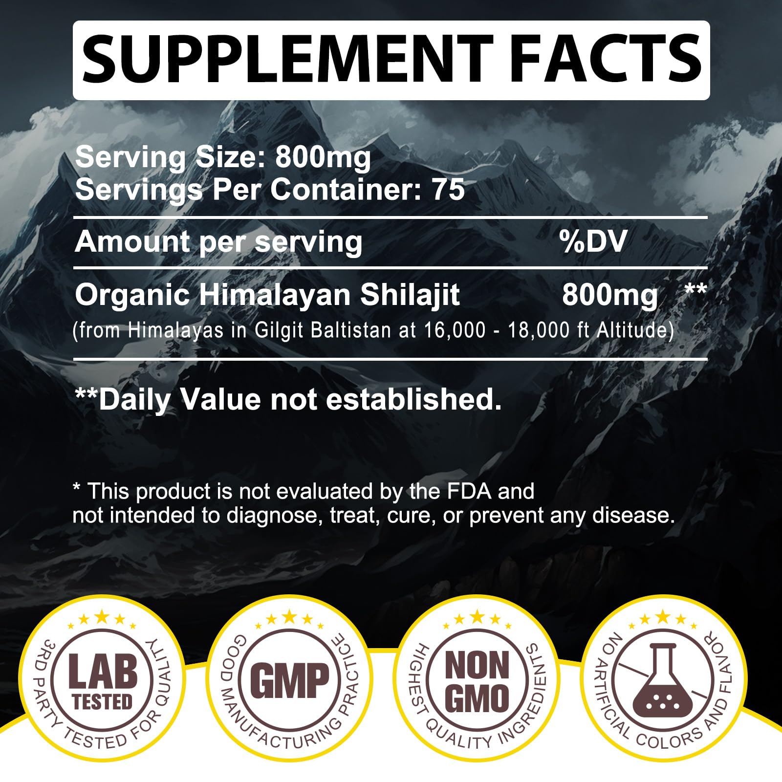 A r b c r n Shilajit Resin 283g in a lifestyle setting