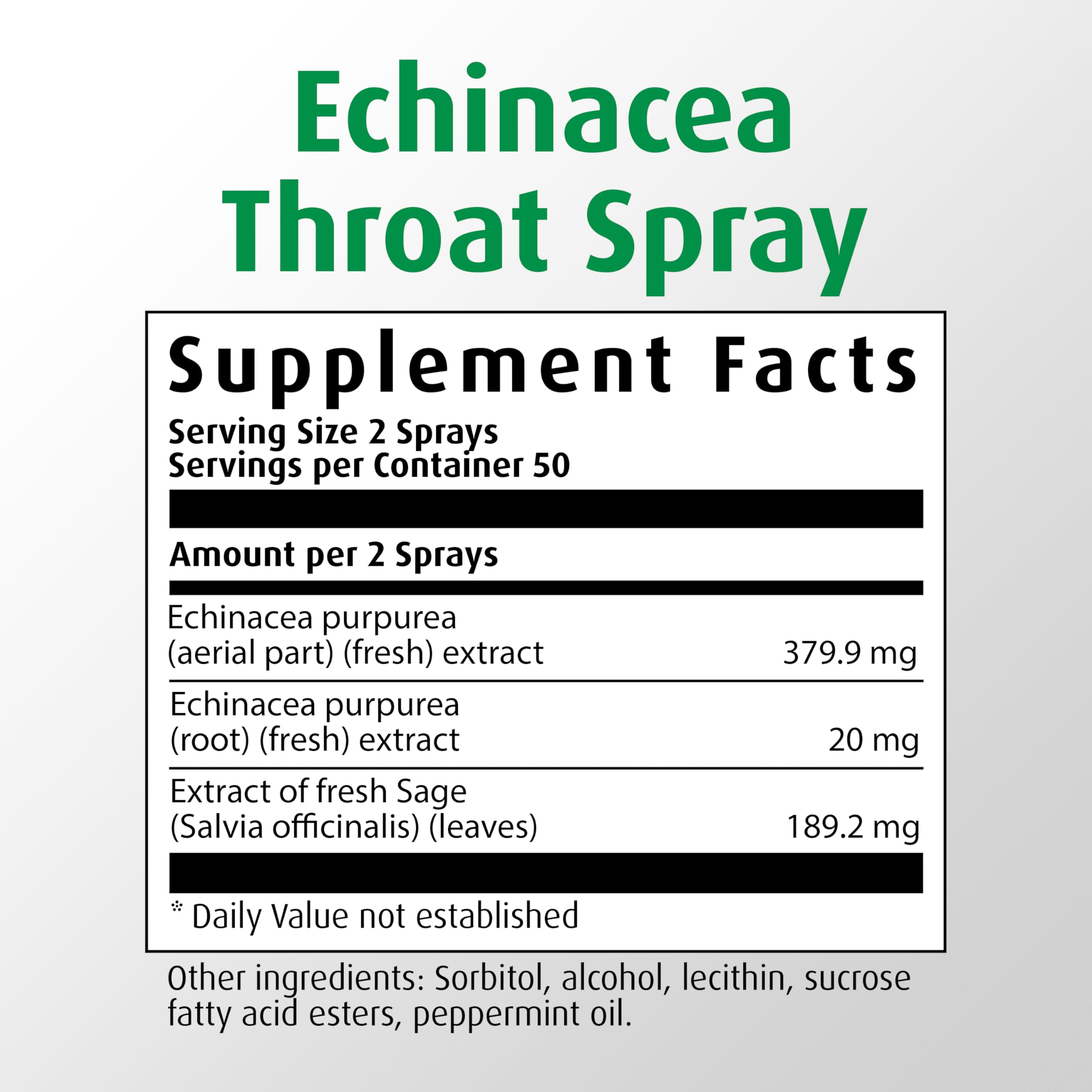 A.Vogel Echinacea Spray 1 fl oz side view