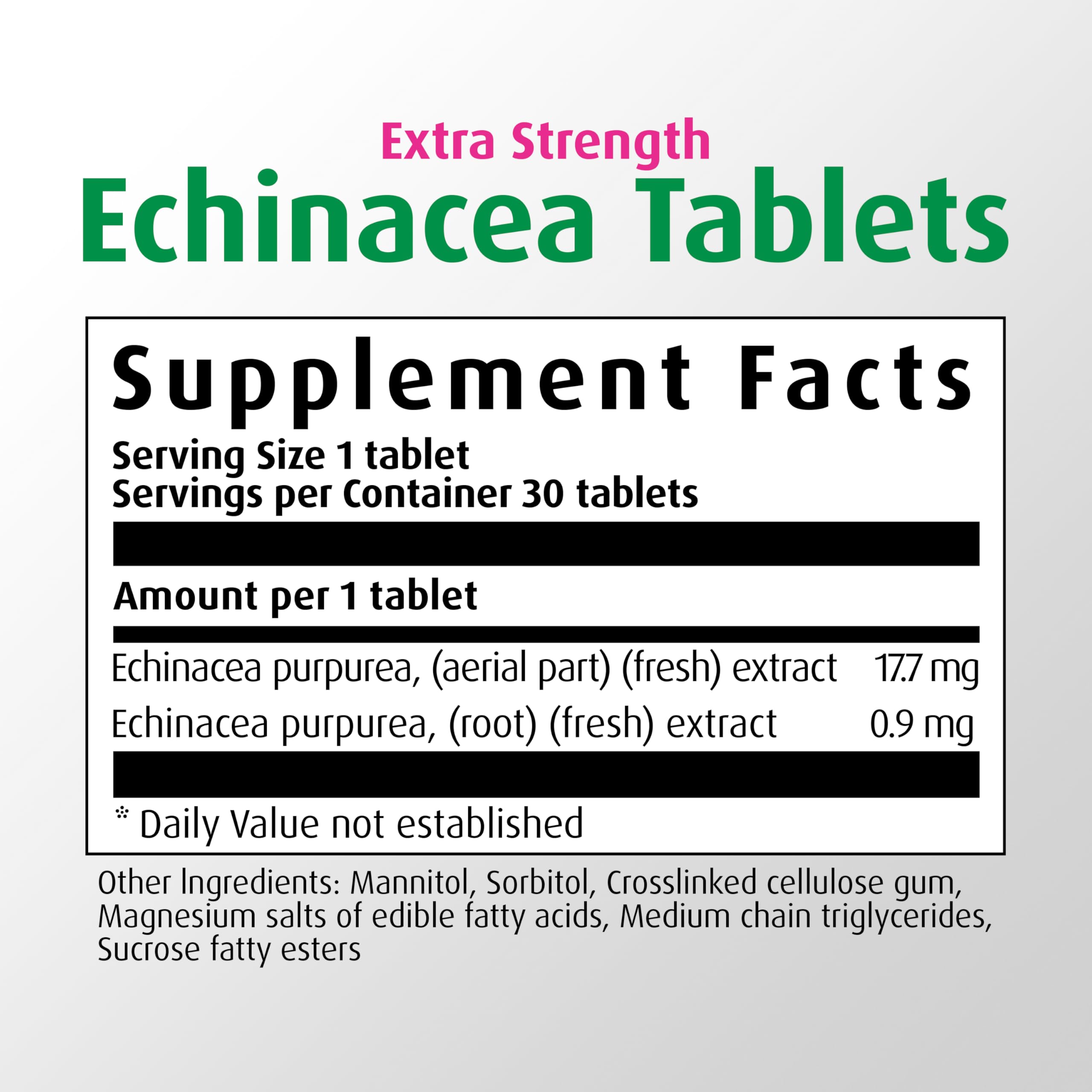 A.Vogel Echinaforce Extra Strength Tablets close-up of tablets