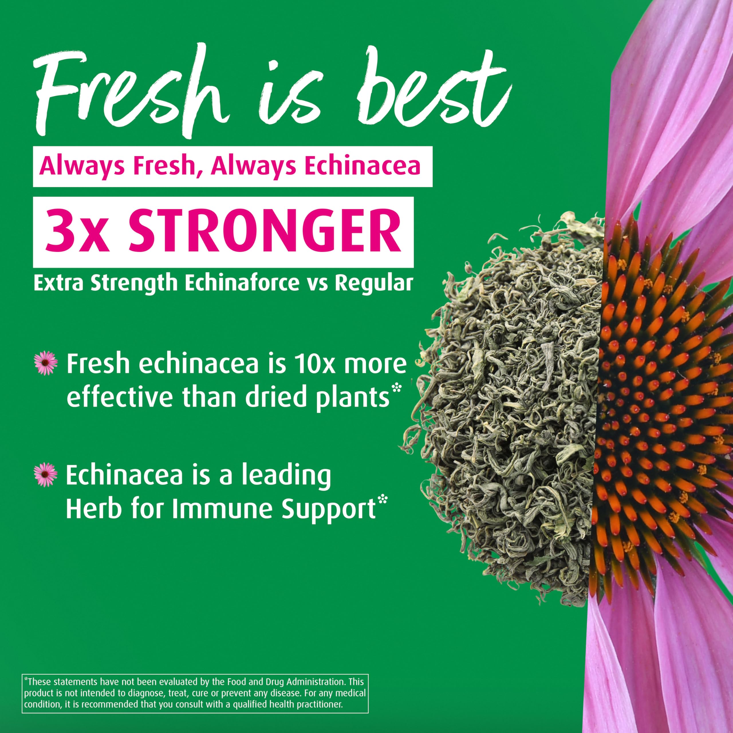 A.Vogel Echinaforce Extra Strength Tablets packaging side view