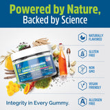 A1 Body Fuel Irish Sea Moss Gummies close-up of gummy texture