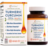 A1Vitality Curcumin 1000mg softgel front view
