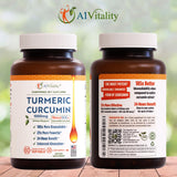 A1Vitality Curcumin 1000mg softgel lifestyle scene