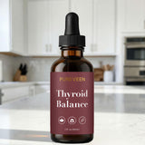 Aacnre Thyroid Support Drops with a measuring spoon