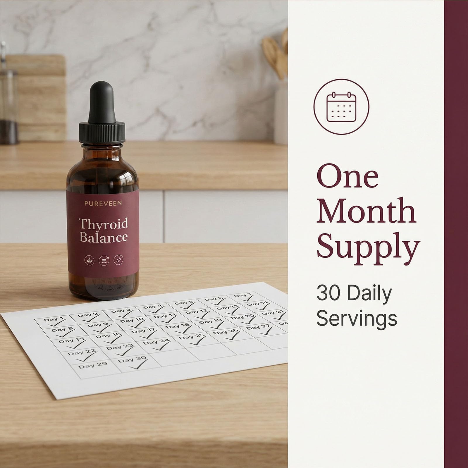 Aacnre Thyroid Support Drops with fresh herbs