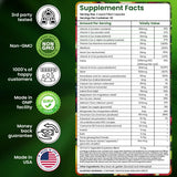 AAMATEC LIFE Multivitamin Capsules with fruits and vegetables background