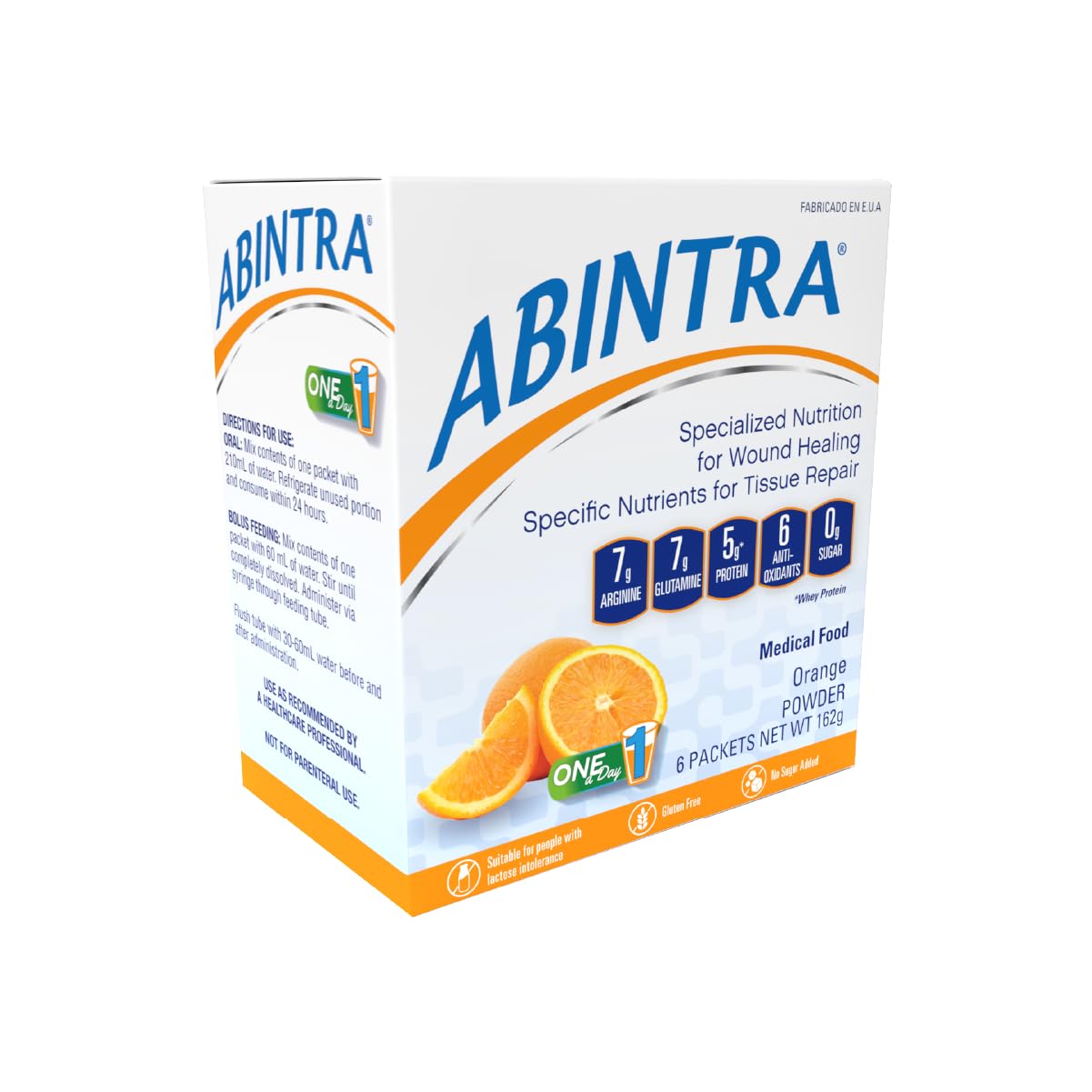 ABINTRA Blended Vitamin & Mineral Supplement packet front view