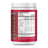 ABOUT YOUR COLLAGEN Chocolate Collagen Peptides back view with nutritional information