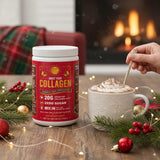ABOUT YOUR COLLAGEN Chocolate Collagen Peptides mixed in a hot drink