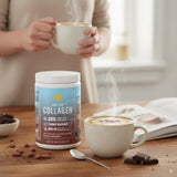 ABOUT YOUR COLLAGEN Cocoa Powder Collagen Supplement with baking ingredients