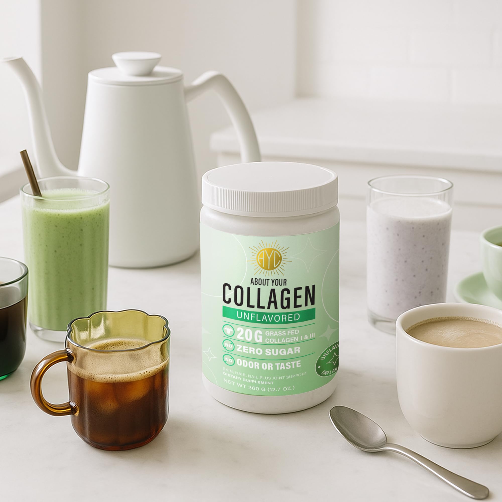 ABOUT YOUR COLLAGEN Collagen Powder baking ingredients