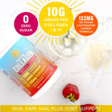 ABOUT YOUR COLLAGEN Collagen Powder lifestyle scene with smoothie