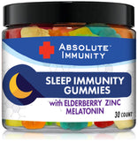 Absolute Nutrition Zinc and Elderberry Sleep Gummies front view