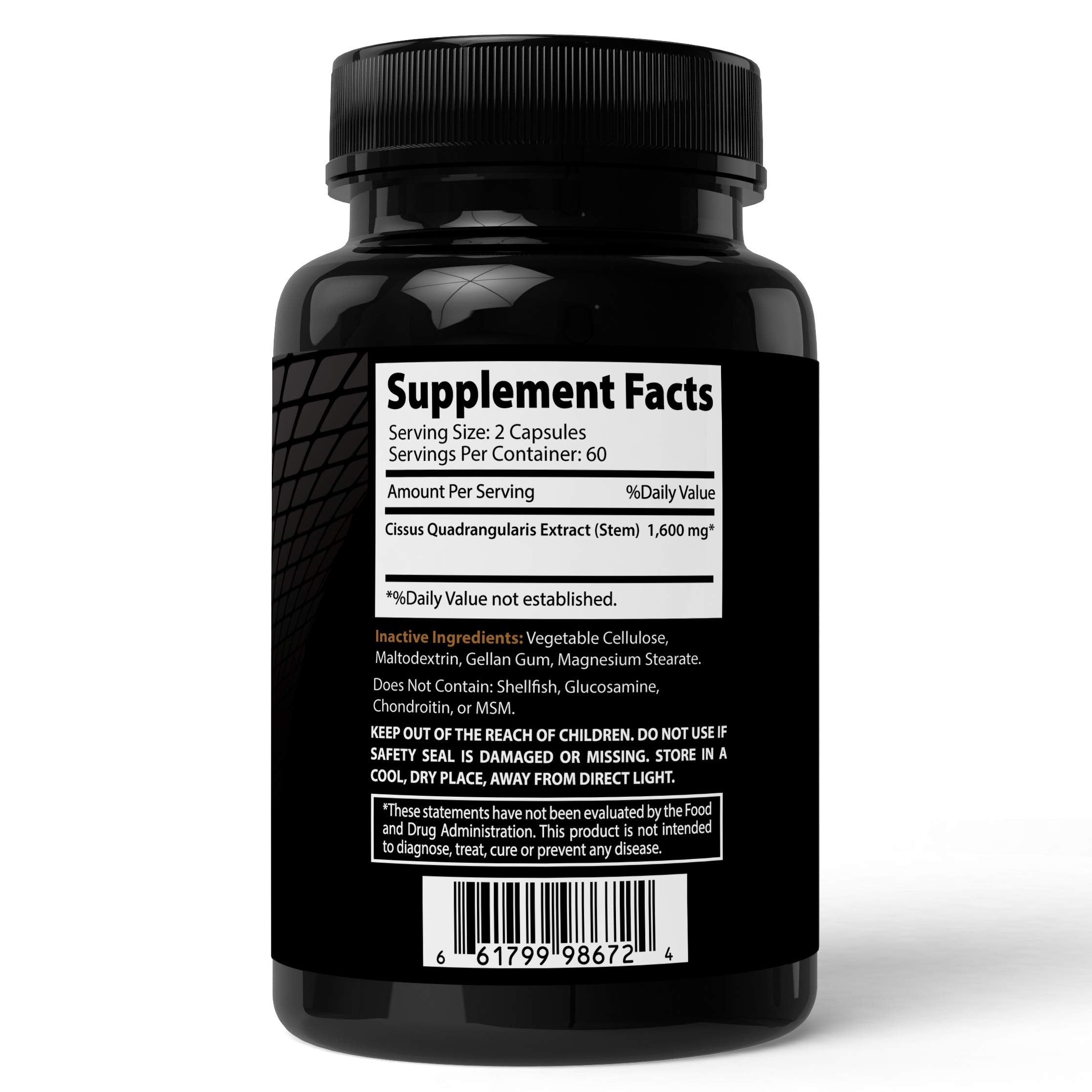 Absonutrix Cissus Quadrangularis bottle with label