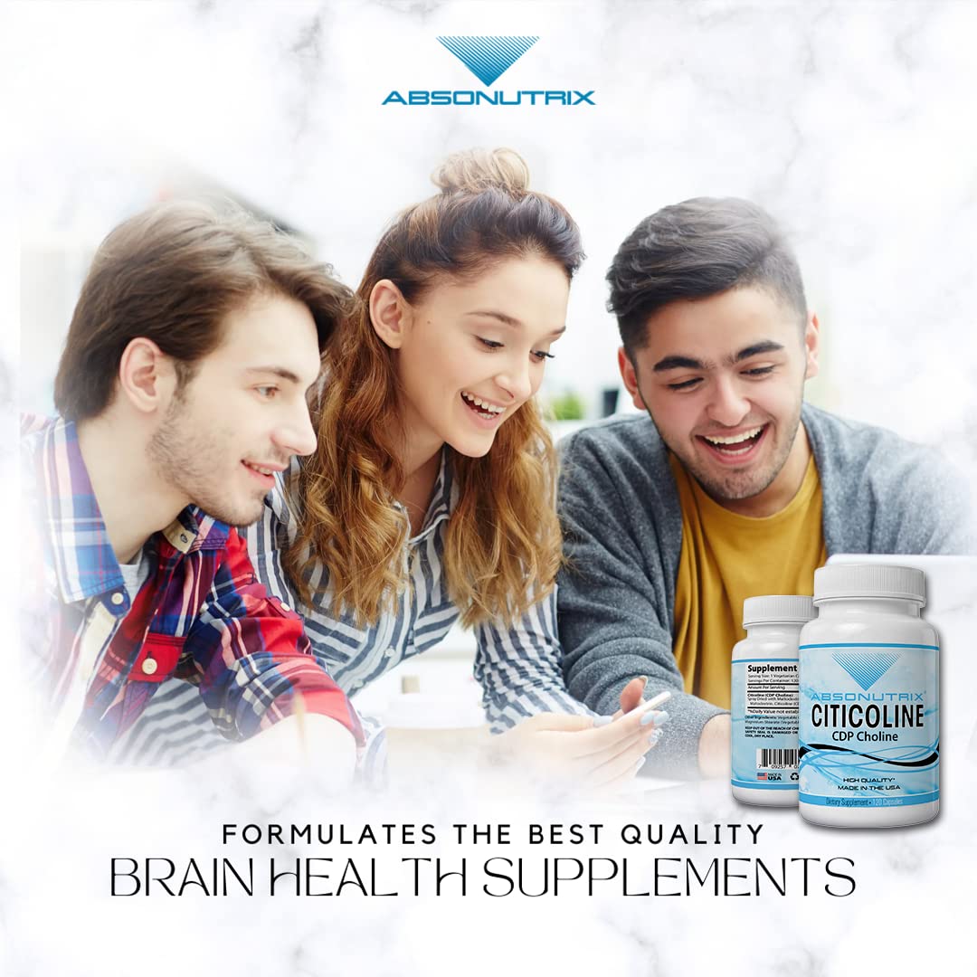 Absonutrix Citicoline Capsules 500mg packaging details